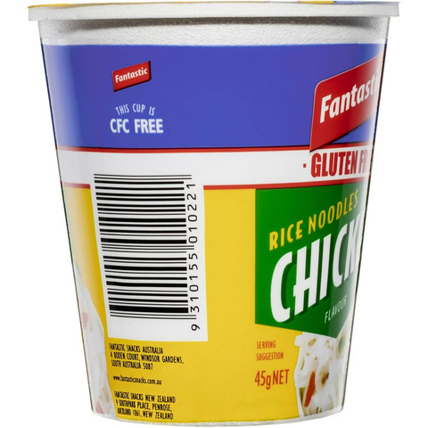 Fantastic Noodles Cup Gluten Free Chicken 45g