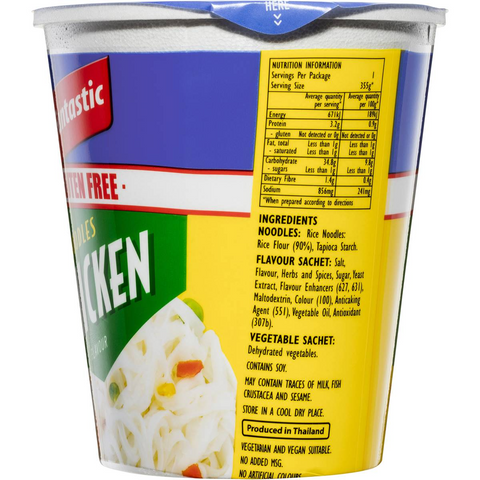 Fantastic Noodles Cup Gluten Free Chicken 45g