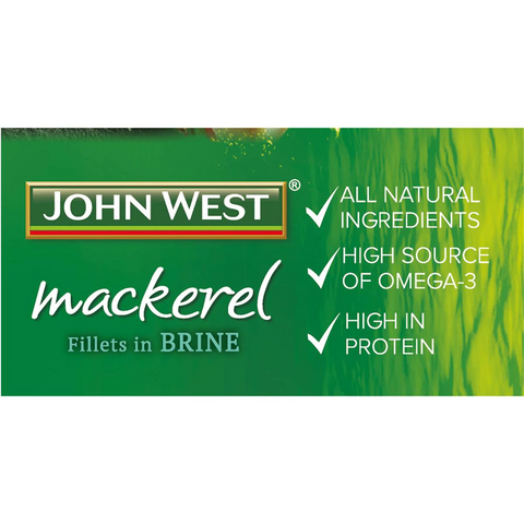 John West Mackerel Fillets 125g