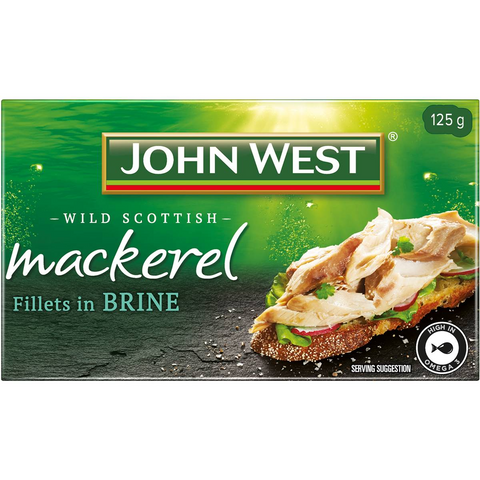 John West Mackerel Fillets 125g