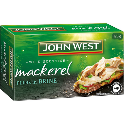 John West Mackerel Fillets 125g