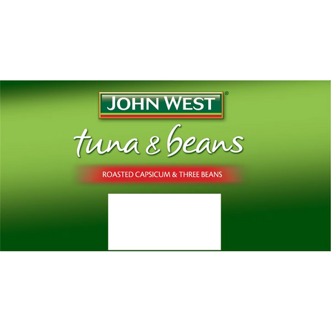 John West Tuna With Roast Capsicum & 3 Beans 185g