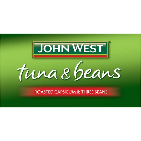 John West Tuna With Roast Capsicum & 3 Beans 185g