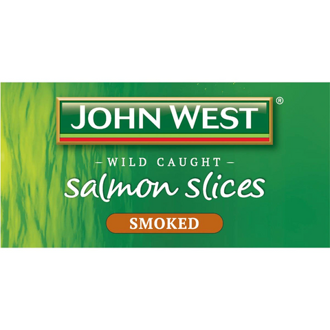 John West Wild Caught Salmon Slices Naturally Smoked 125g