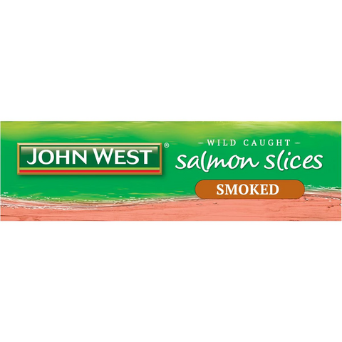 John West Wild Caught Salmon Slices Naturally Smoked 125g