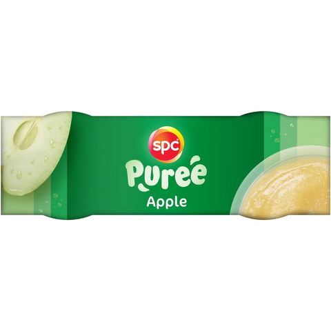 Spc Apple Puree Cups 4 X 120g