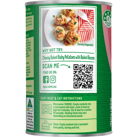 Spc Baked Beans Ham Flavour 425g