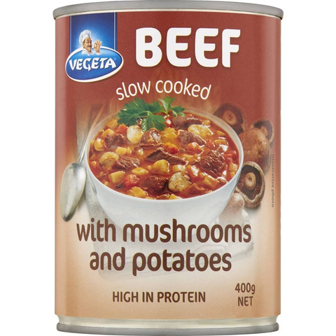 Vegeta Beef Slow Cooked With Mushrooms & Potatoes 400g