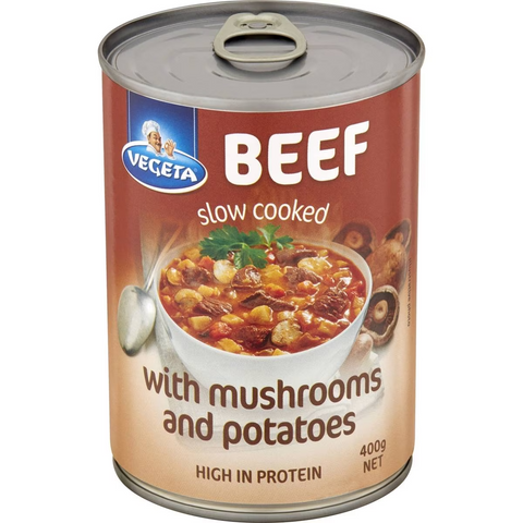 Vegeta Beef Slow Cooked With Mushrooms & Potatoes 400g