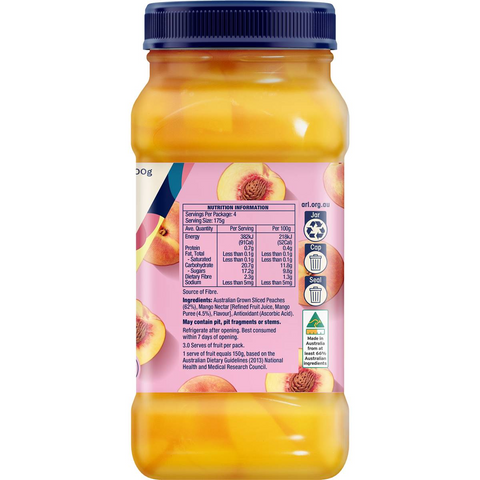 Goulburn Valley Peaches In Mango Nectar 700g