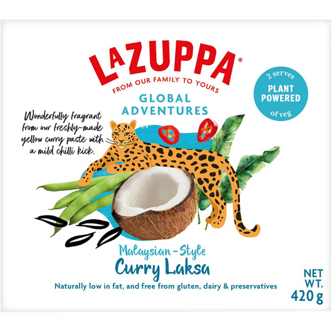 La Zuppa Microwave Soup Thai Style Curry Laksa 420g