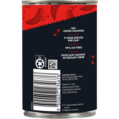 Heinz Mexican Chilli Beanz Beans Hot Canned Beans 420g