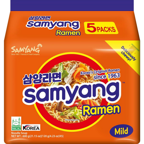 Samyang Ramen Spicy 5 Pack