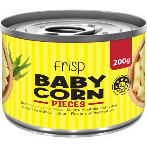 Frisp Baby Corn Pieces 200g