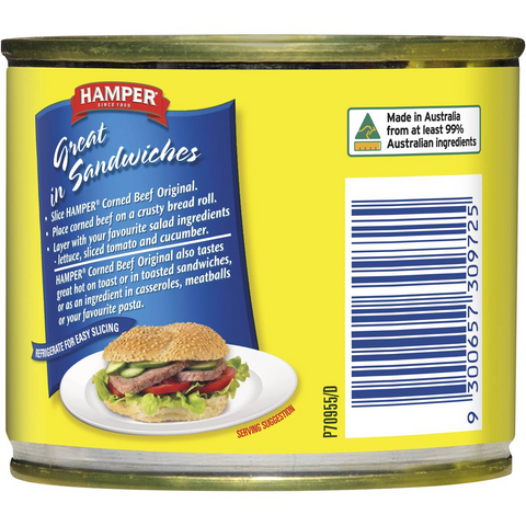 Hamper Corned Beef Original Canned Meat 200g