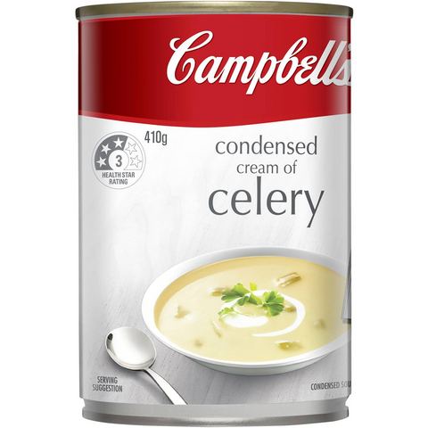 Campbell's Condensed Soup Cream Of Celery 410g