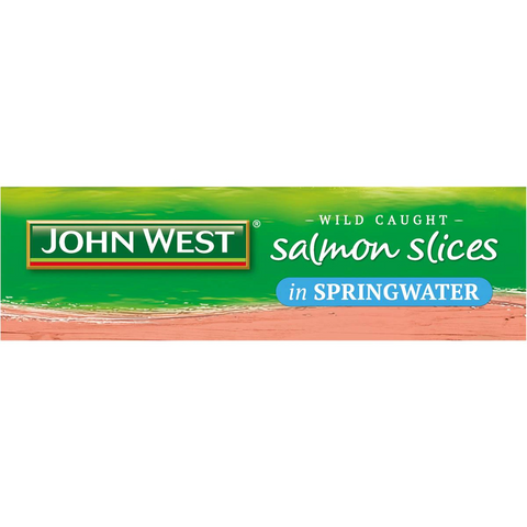 John West Salmon Slices In Springwater 125g