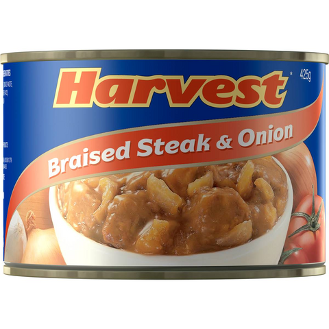 Harvest Beef Braised Steak & Onion 425g