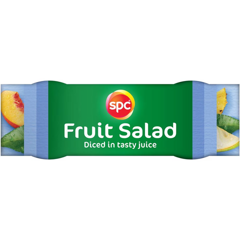 Spc Diced Fruit Salad In Juice Fruit Cups 4 X 120g