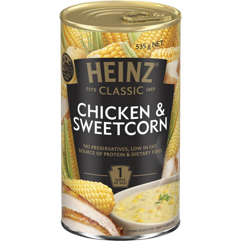 Heinz Classic Chicken & Sweetcorn Soup 535g