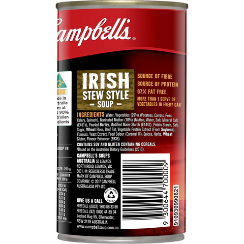 Campbell's Chunky Soup Irish Stew Style 505g