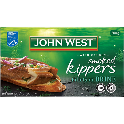 John West Kipper Fillets In Brine 200g