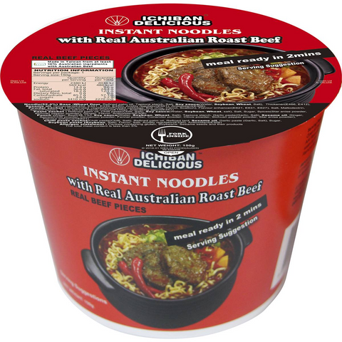 Ichiban Noodle Bowl Roast Beef 150g