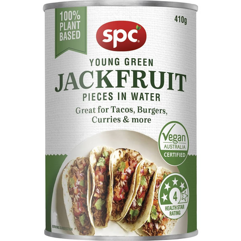 Spc Young Green Jackfruit Pieces In Water 410g