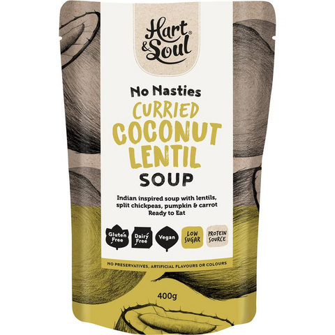 Hart & Soul Coconut & Lentil Soup 400g