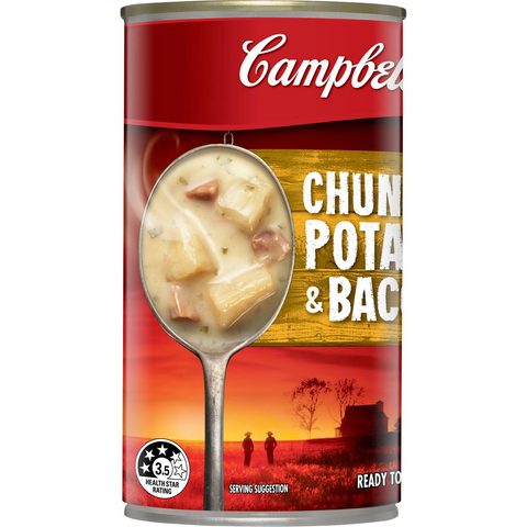 Campbell's Chunky Soup Potato & Bacon 505g