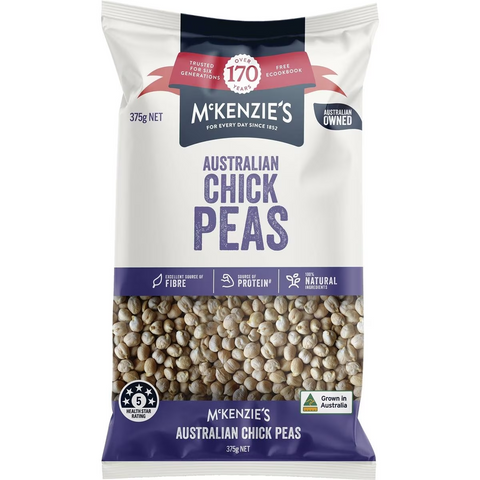 Mckenzie's Dried Chickpeas 375g