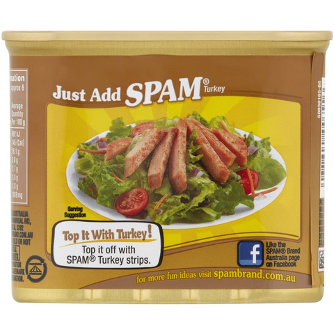 Spam Turkey Oven Roasted 340g