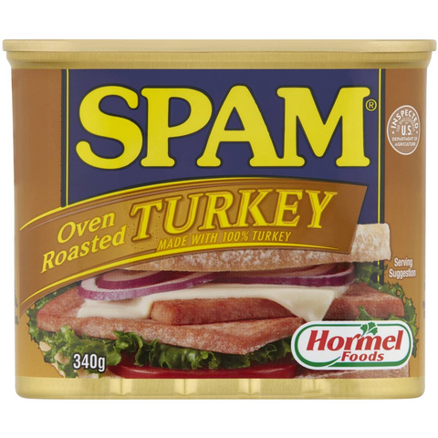 Spam Turkey Oven Roasted 340g