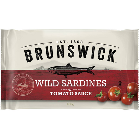 Brunswick Sardines Tomato Sauce 106g