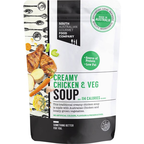 Sa Gourmet Food Co Creamy Chicken & Veg Soup 430g