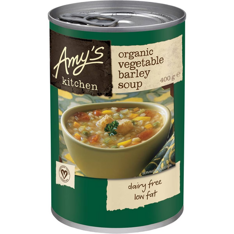 Amy's Kitchen Organic Vegetable Barley Soup 400g