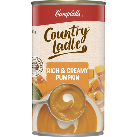 Campbell's Country Ladle Soup Rich & Creamy Pumpkin 500g