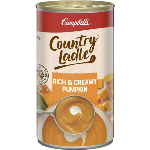 Campbell's Country Ladle Soup Rich & Creamy Pumpkin 500g