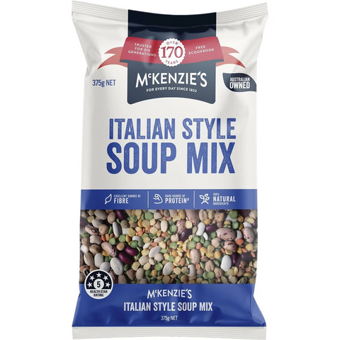 Mckenzie's Soup Mix Italian Style 375g