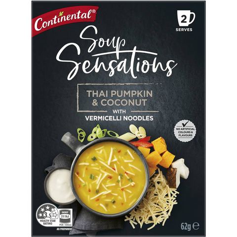 Continental Soup Sensations Thai Pumpkin & Coconut Serves 2 62g