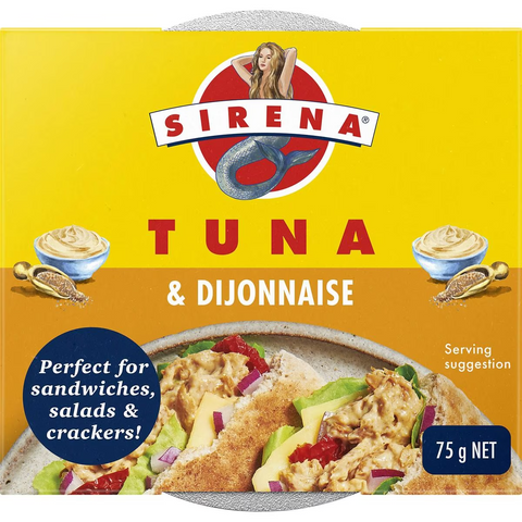 Sirena Snacking Tuna Dijonnaise 75g