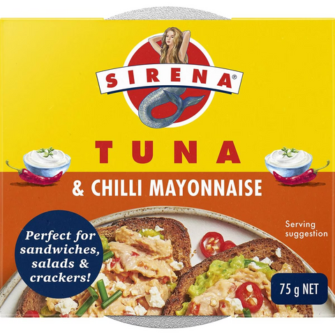 Sirena Snacking Tuna Chilli & Mayonnaise 75g