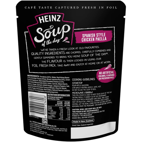 Heinz Soup Of The Day Spanish-style Chicken Paella 430g