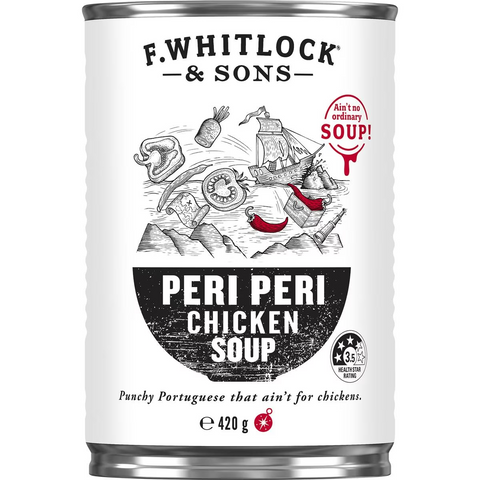 F. Whitlock & Sons Peri Peri Chicken Soup 420g