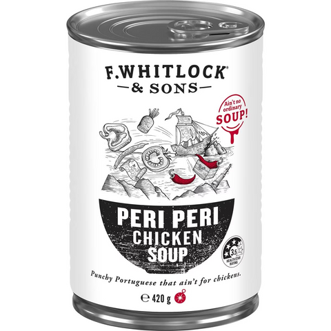 F. Whitlock & Sons Peri Peri Chicken Soup 420g