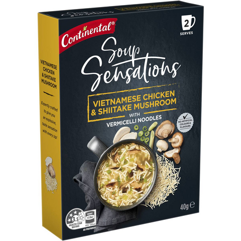 Continental Soup Sensations Vietnamese Chicken & Shiitake Mushroom 40g