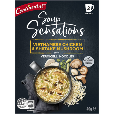 Continental Soup Sensations Vietnamese Chicken & Shiitake Mushroom 40g