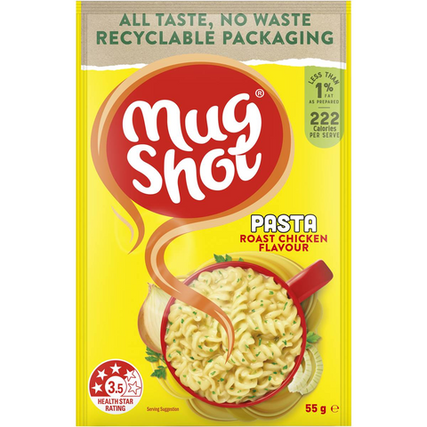 Mug Shot Pasta Roast Chicken Flavour 55g