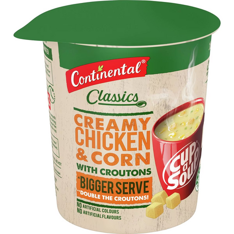 Continental Classics Cup A Soup Creamy Chicken & Corn Bigger Serve 35g