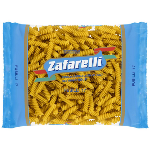 Zafarelli Fusilli Pasta No 17 500g